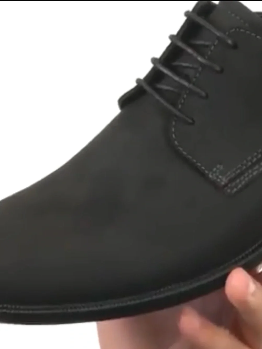 Ecco Harold Derby Men's Black Lace-Up Dress Shoes Size 41